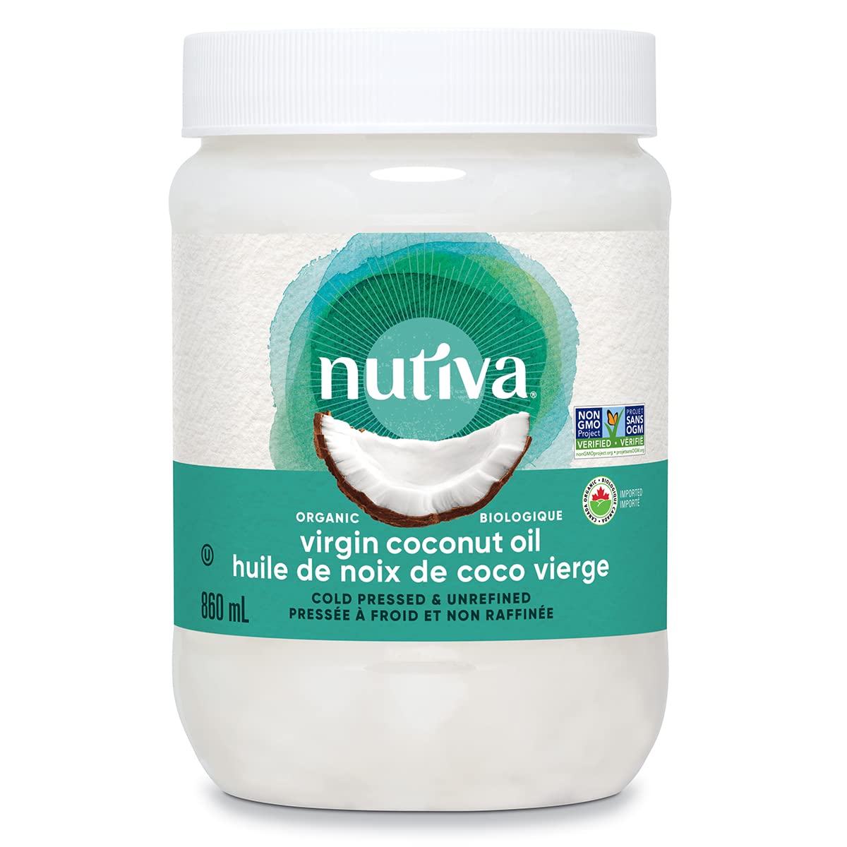 Nutiva Organic Virgin Coconut Oil, 860 mL