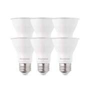 Luminus LED PAR20 Light Bulbs, 50W Equivalent (7W), 3000K, 6-Pack