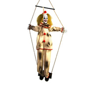 Haunted Hill Farm Smalls Animated Swinging Clown, 55 In