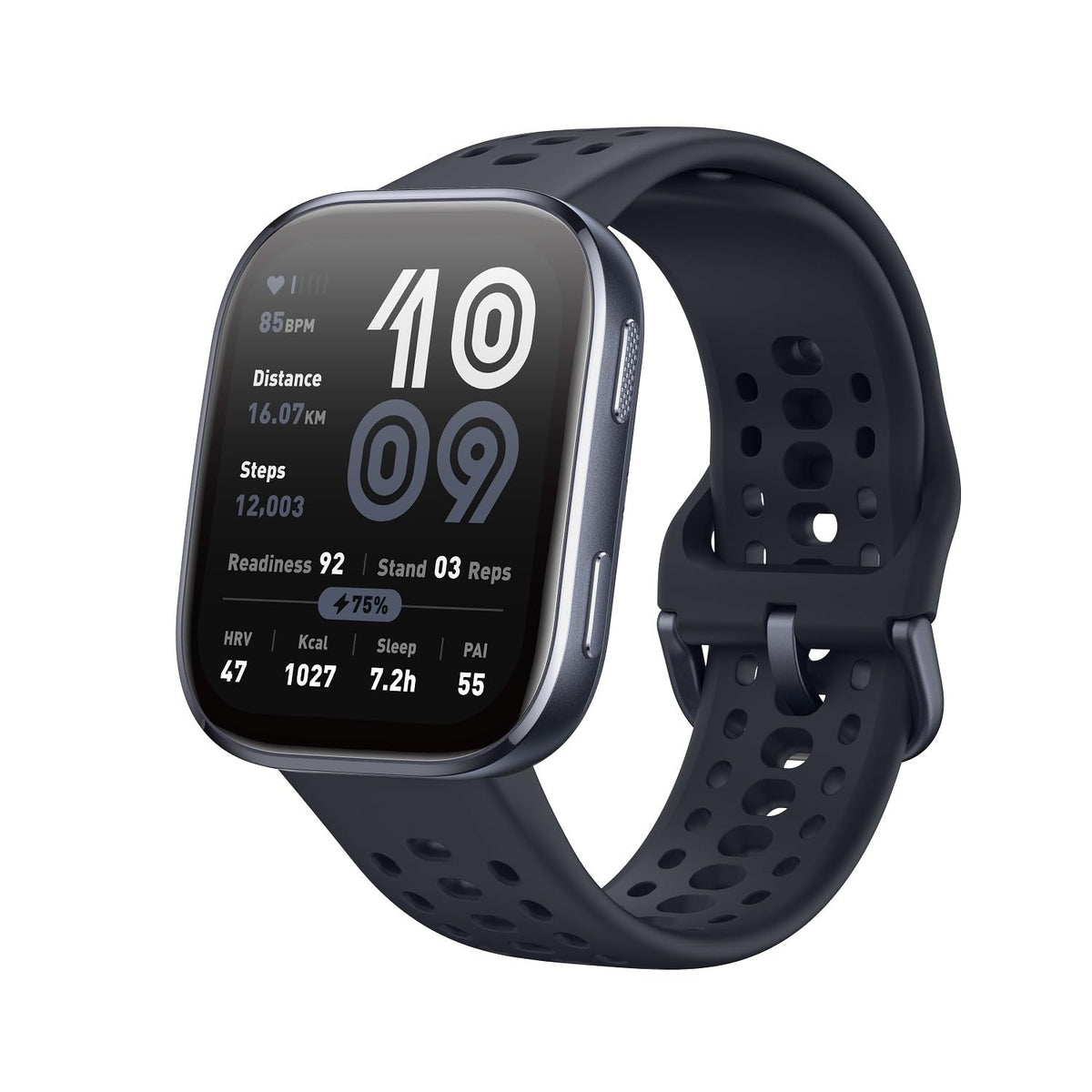 Amazfit Bip 6 Smart Watch, 46 mm, Black