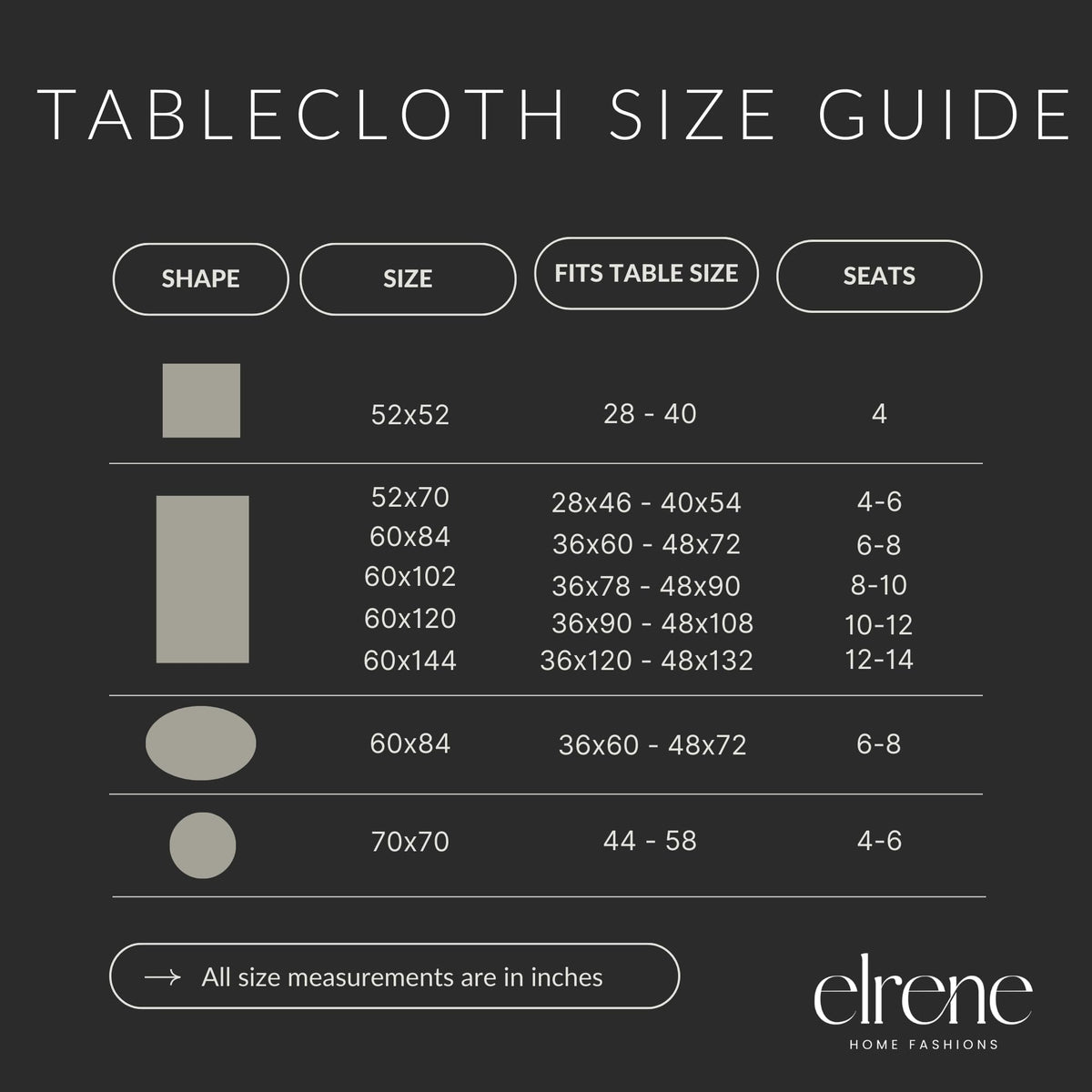 Elrene Home Fashions Spider Lace Tablecloth, 70" Round, Black/Orange
