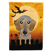 Caroline's Treasures Halloween Wirehaired Dachshund House Flag
