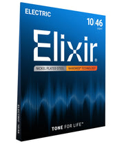 Elixir Electric Guitar Strings Nanoweb, Light 10-46