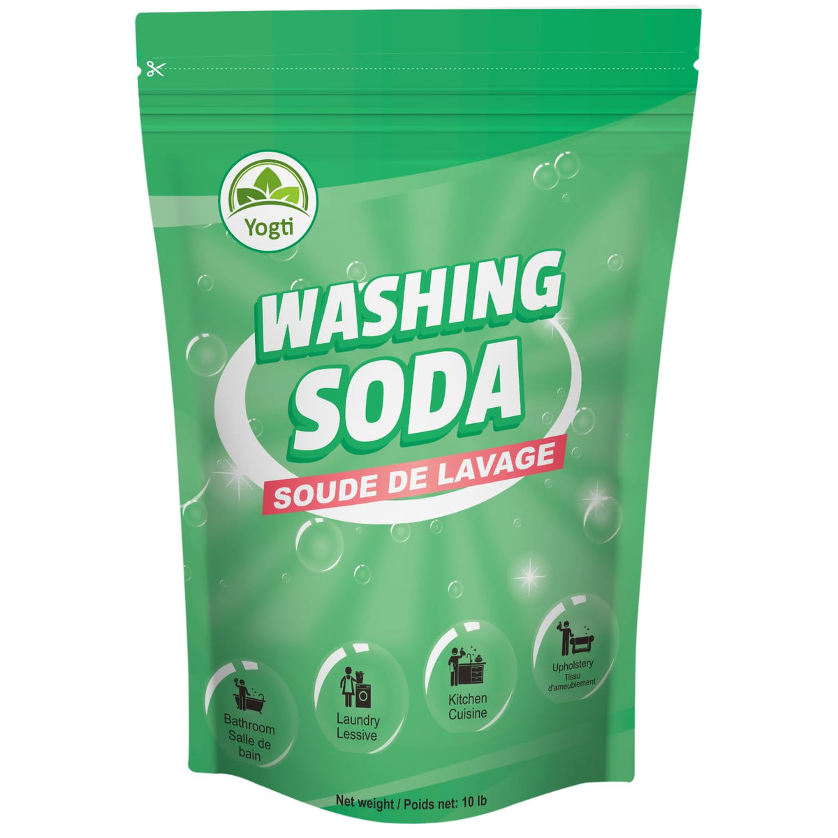 Yogti Super Washing Soda, 10 Lb