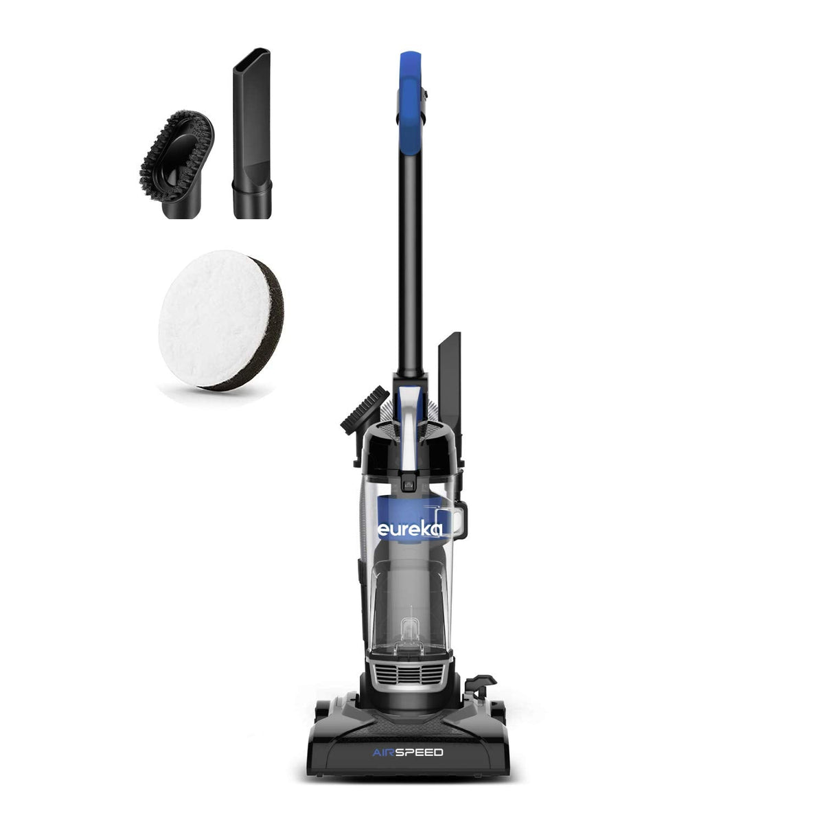 Eureka Airspeed Bagless Upright Vacuum, NEU101C, Ocean Blue