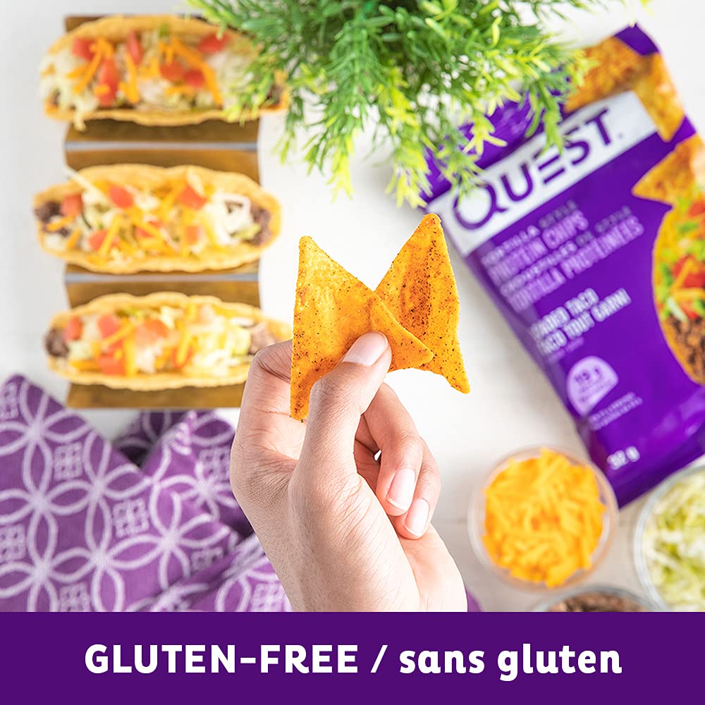 Quest Tortilla Style Protein Chips, Loaded Taco, 8 Count