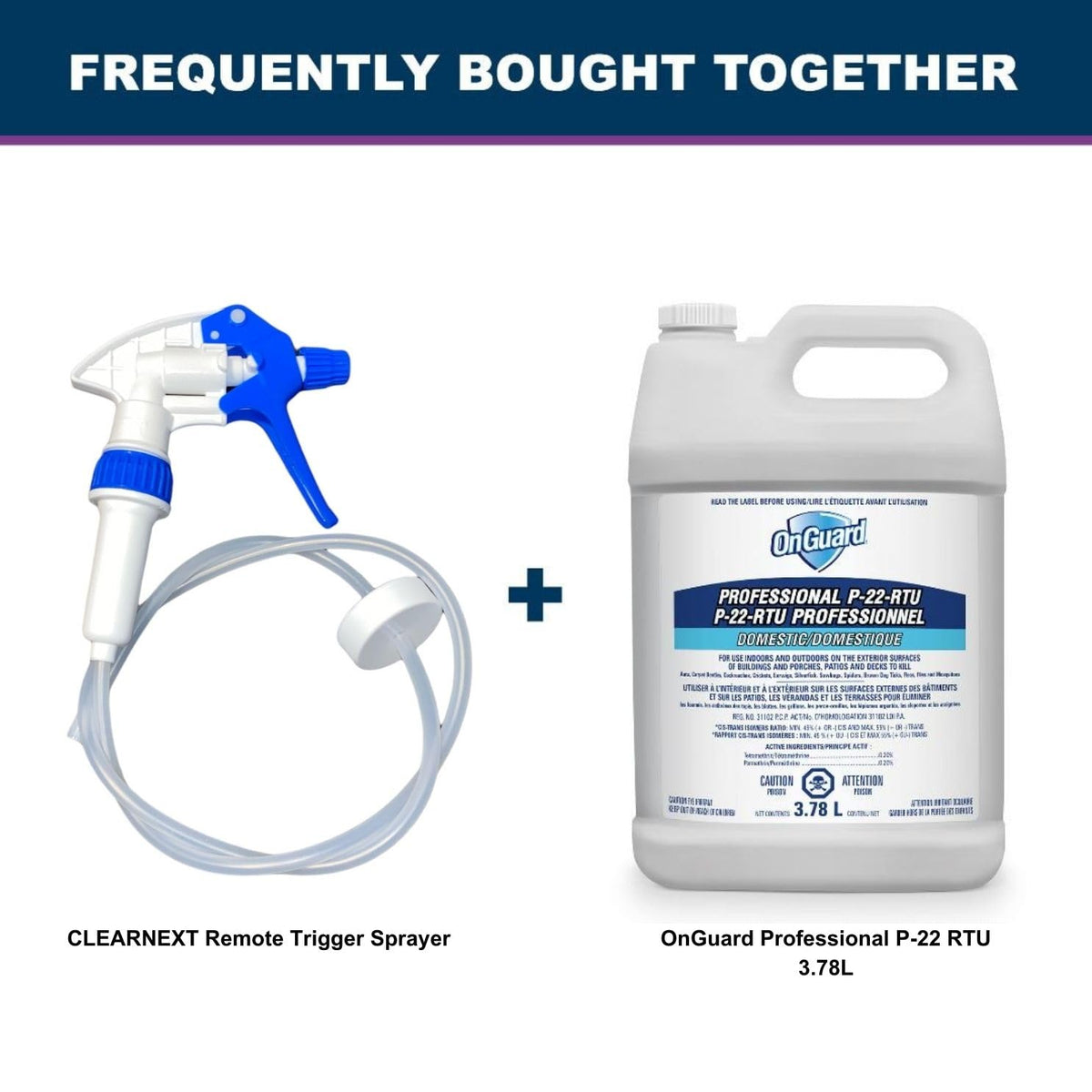 CLEARNEXT 36" Remote Trigger Sprayer with 38-400 Cap