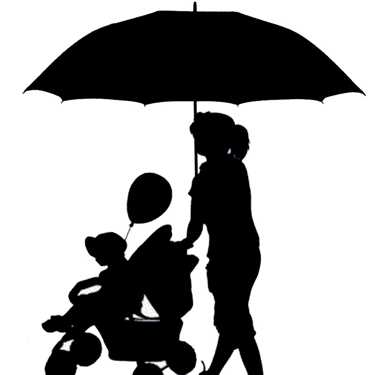 ACEIken 62" Windproof Double Canopy Golf Umbrella, Black