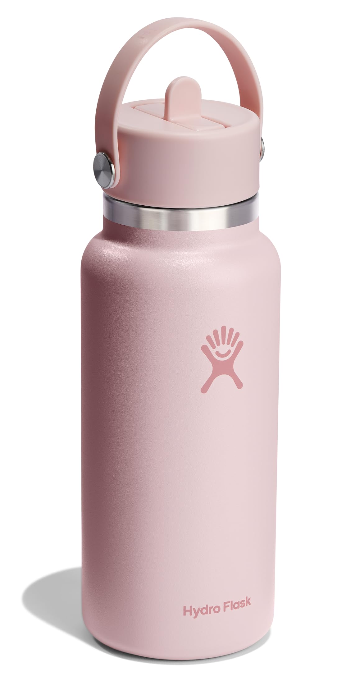Hydro Flask 32oz Wide Mouth Water Bottle with Flex Straw Cap, Trillium