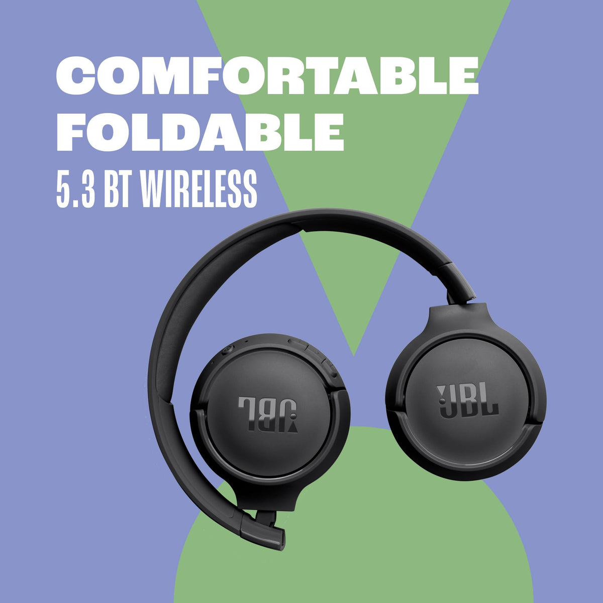 JBL Tune 520BT Wireless On-Ear Headphones, Purple