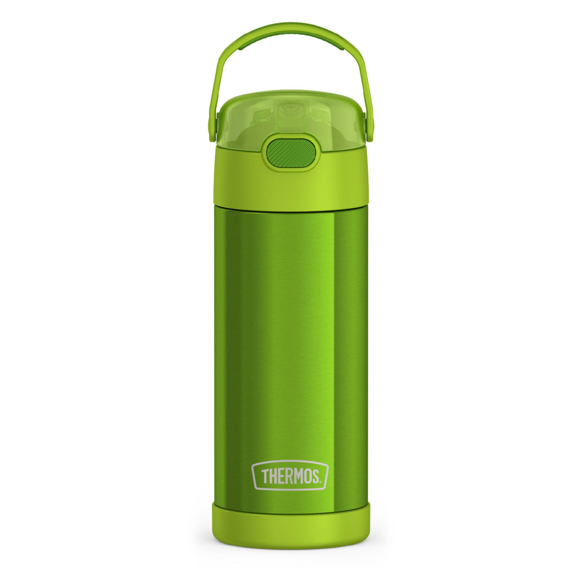 Thermos Funtainer Water Bottle with Straw, 14oz, Lime