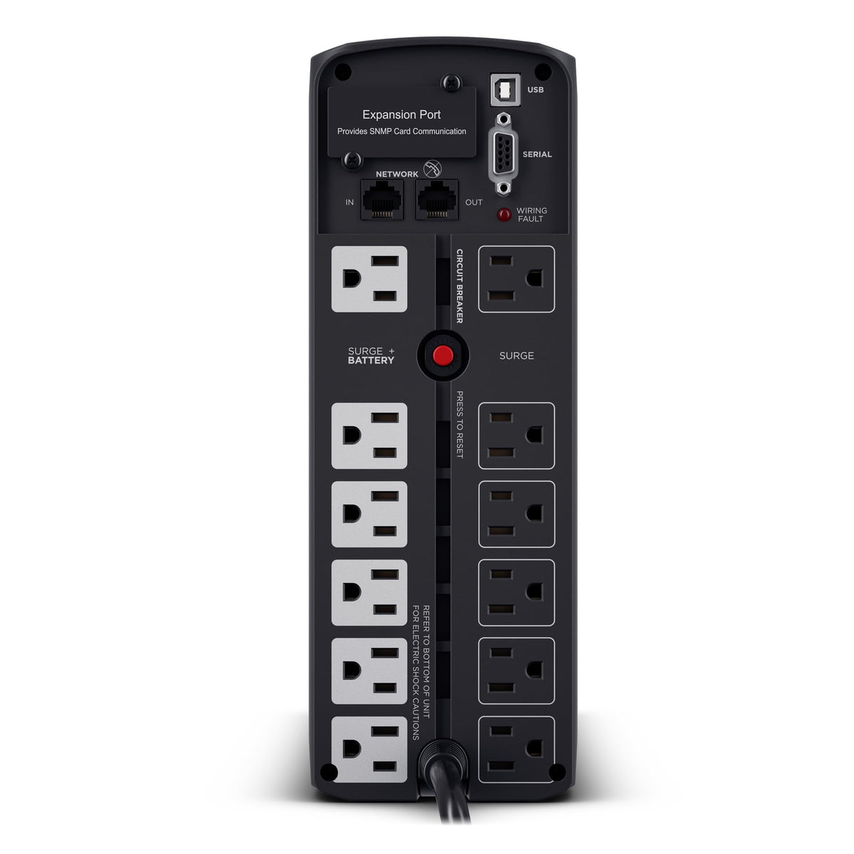 CyberPower CP1500PFCLCD UPS System, 1500VA/1000W