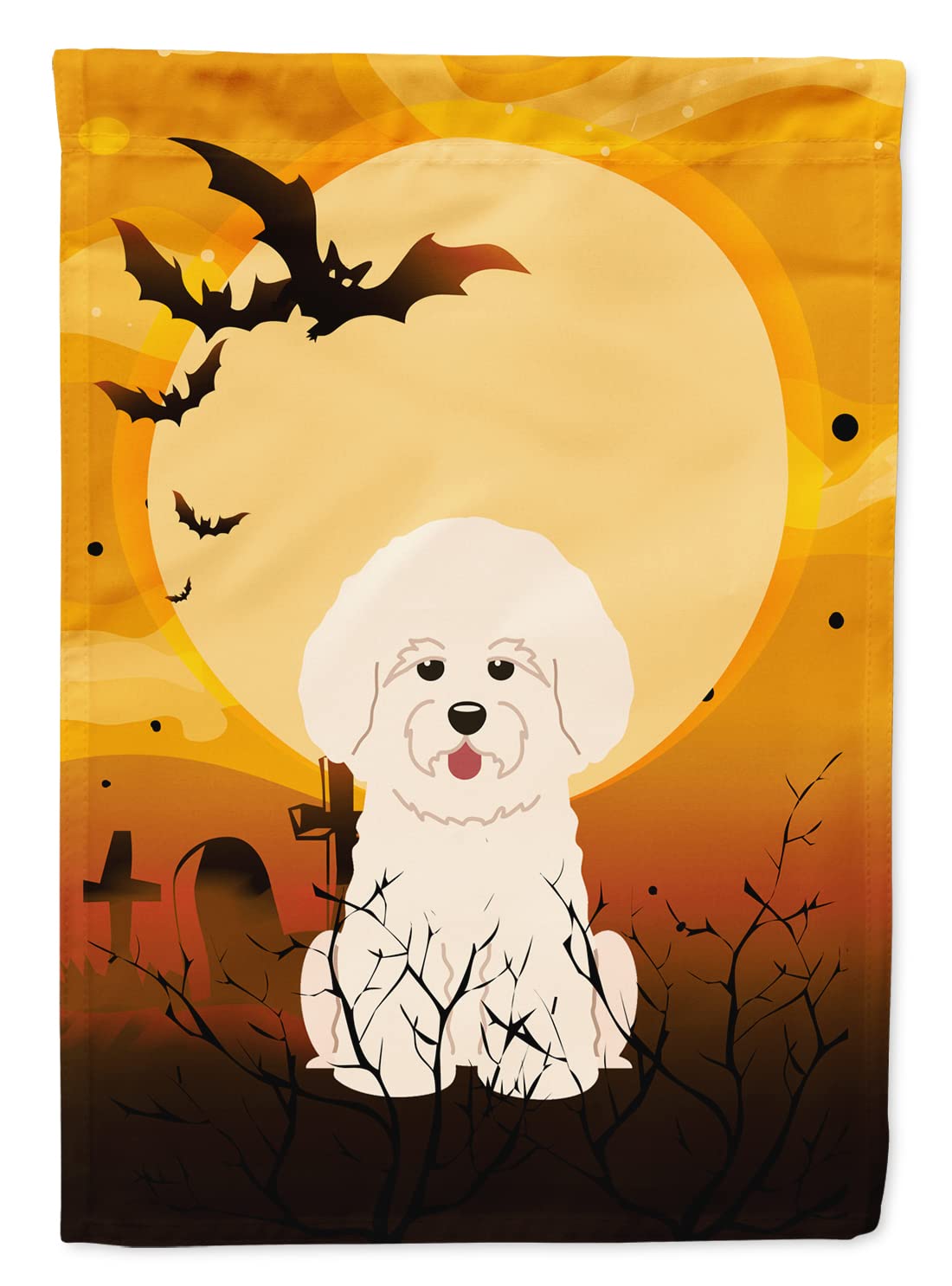 Caroline's Treasures BB4341CHF Bichon Frise House Flag, Large