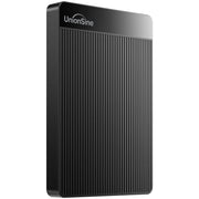 UnionSine 1TB Slim Portable External Hard Drive, USB 3.0, Black