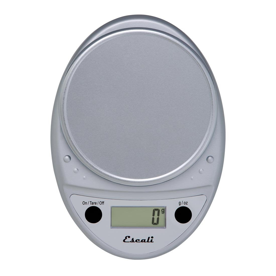 Escali Primo Digital Food Scale, Chrome, 8.5 x 6 x 1.5 inches