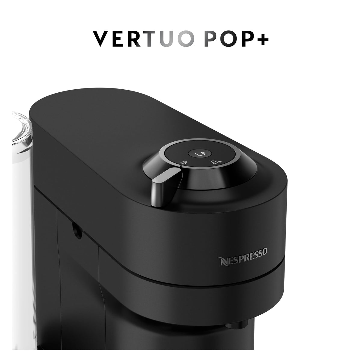 Nespresso Vertuo Pop+ Deluxe Coffee Machine by De'Longhi, Matte Black