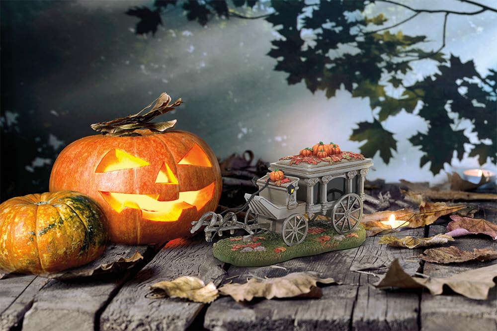 Department 56 Snow Village Haunted Mansion Hearse Figurine, 4.17 Inch