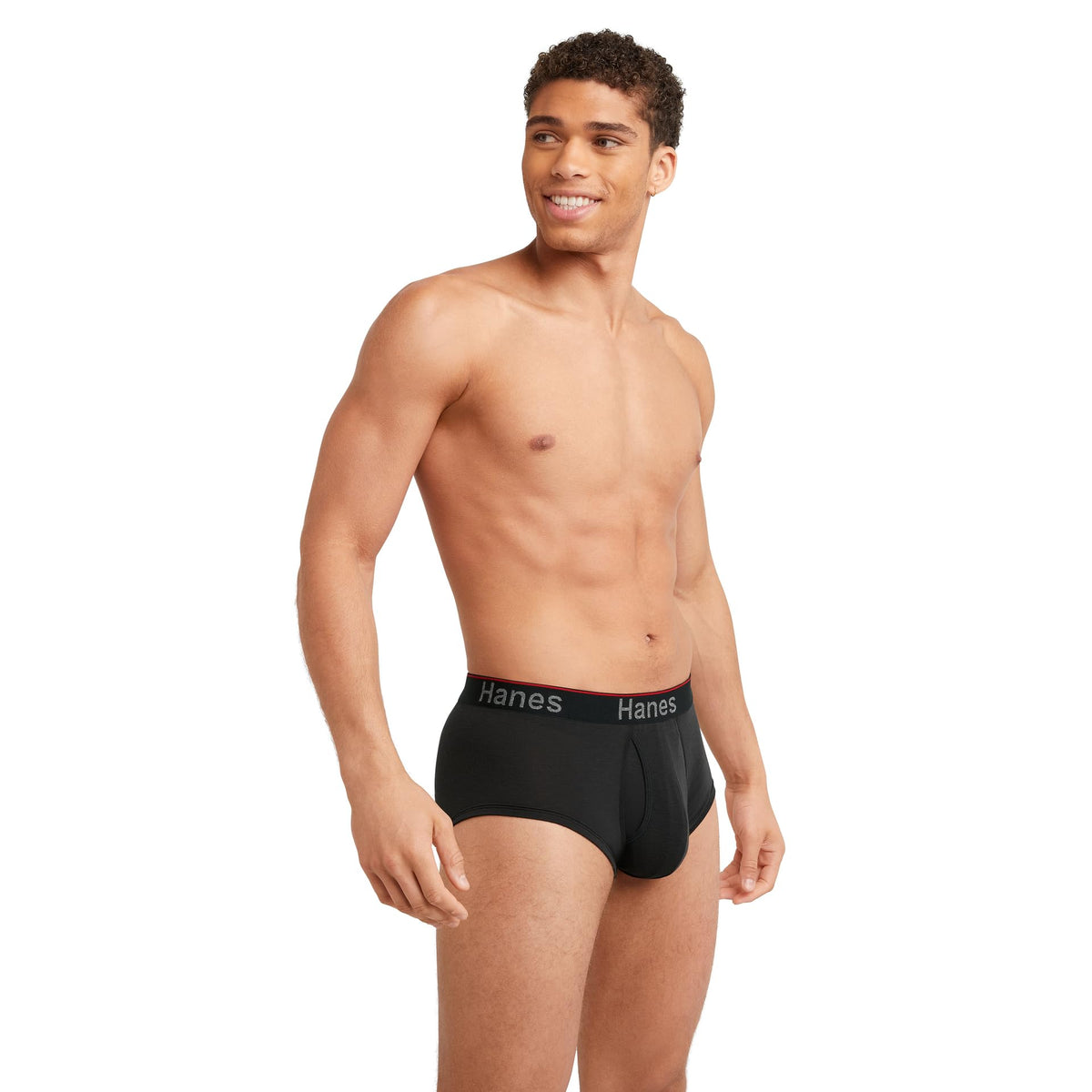 Hanes Total Support Pouch Men's Briefs, Assorted, 4 Pack, Medium
