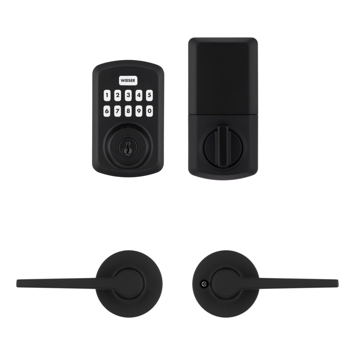 Weiser Powerbolt 3 x Daylon Combo Pack, Matte Black
