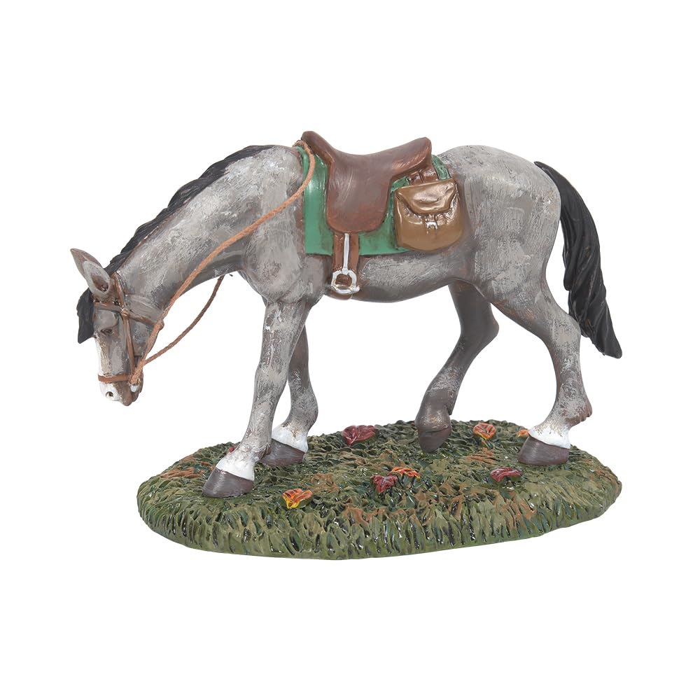Department 56 Snow Village Halloween Accessories Gunpowder the Horse Figurine