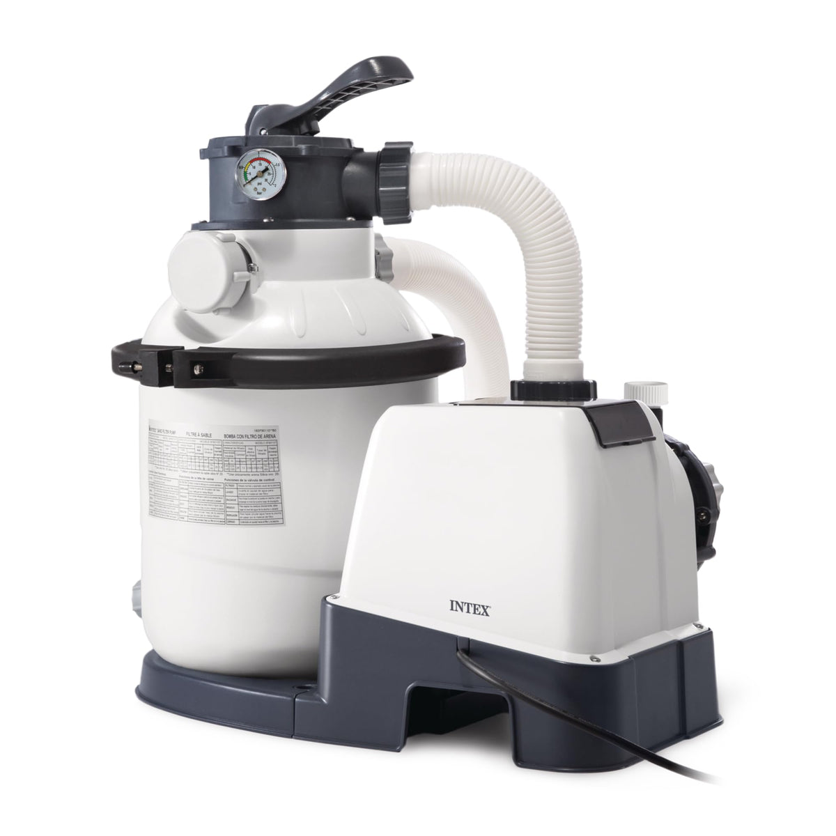 INTEX Krystal Clear 1,500 GPH Sand Filter Pump with Timer
