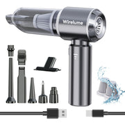 Cordless Handheld Car Vacuum Cleaner, 22000 Pa, Grey