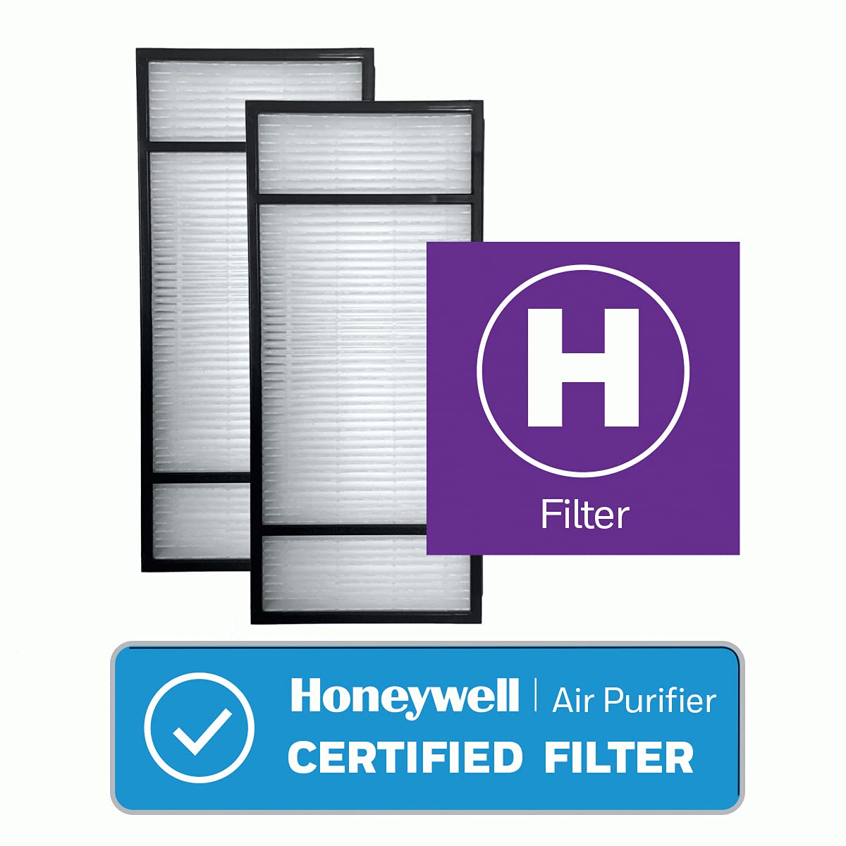 Honeywell HRF-H2C True HEPA Replacement Filter (H), Pack of 2