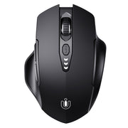 Rechargeable Bluetooth Wireless Mouse, Tri-Mode, Adjustable DPI, Black