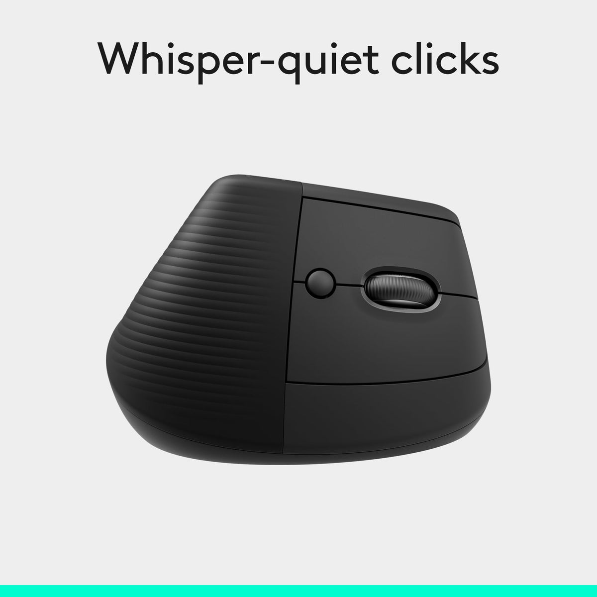 Logitech Lift Vertical Ergonomic Wireless Mouse, Graphite