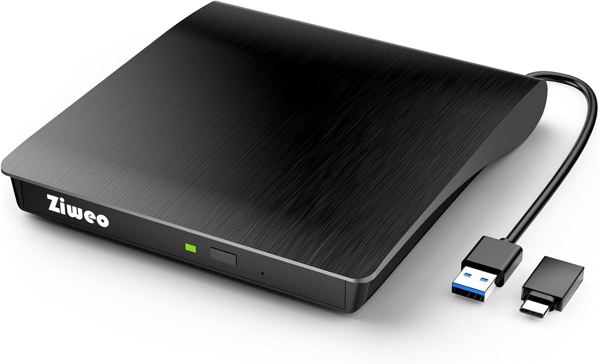 Portable USB 3.0 Type-C External CD/DVD Drive