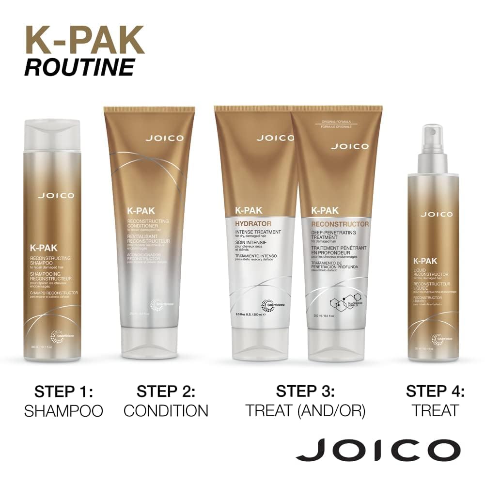 Joico K-PAK Reconstructing Shampoo, Sulfate-Free