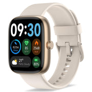 Fixwink 1.83-Inch Smart Watch with Calling, Gold