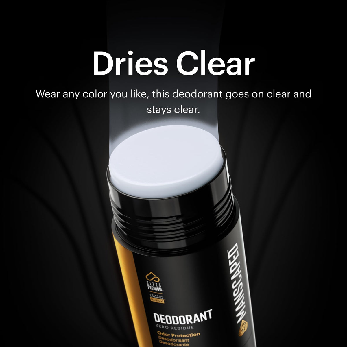 Manscaped UltraPremium Aluminum-Free Deodorant, 2.65 oz Stick