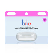 Billie Women's Razor Refill Blades, 5-Blade, 12 Count