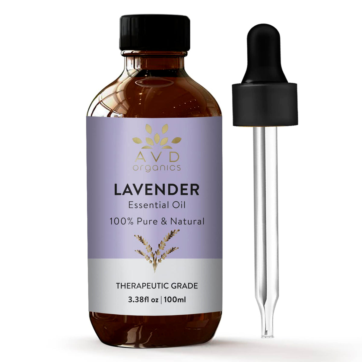 AVD Organics Lavender Essential Oil, 100 ml