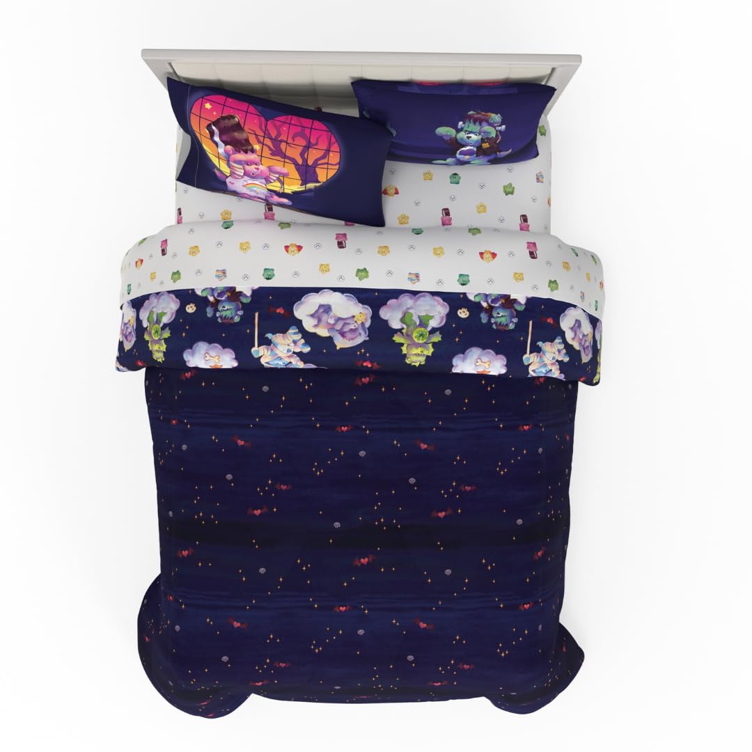 Franco Care Bears x Universal Monsters 7-Piece Bedding Set, Full