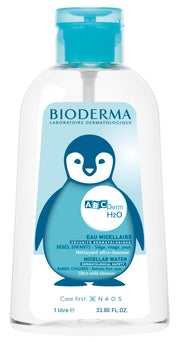 Bioderma ABCDerm H2O Micellar Cleansing Water for Babies, 1L