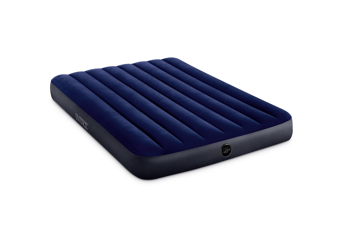 INTEX 64758E Dura-Beam Downy Air Mattress, Full, 10"