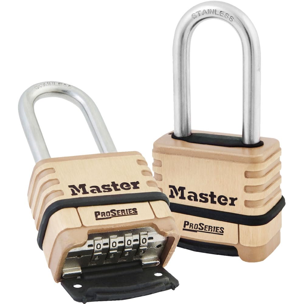 Master Lock ProSeries Set Your Own Combination Lock, 2-1/4 in