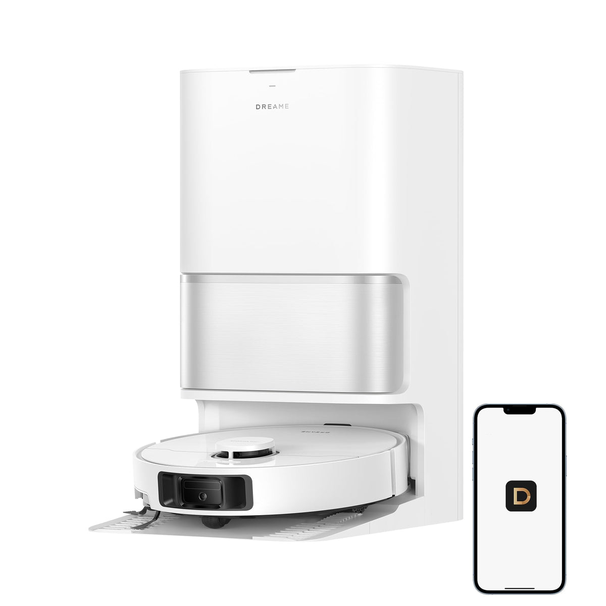 Dreame L40 Ultra Gen 2 Robot Vacuum and Mop, White