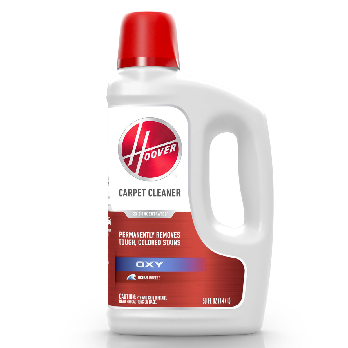 Hoover Oxy Carpet Cleaner Solution, Ocean Breeze, 50oz