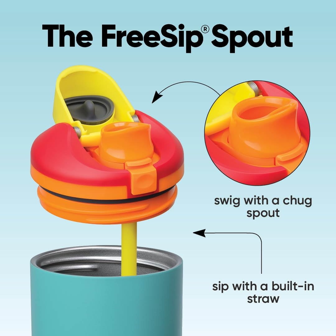 Owala FreeSip Insulated Water Bottle, 40 oz, Summer Sweetness