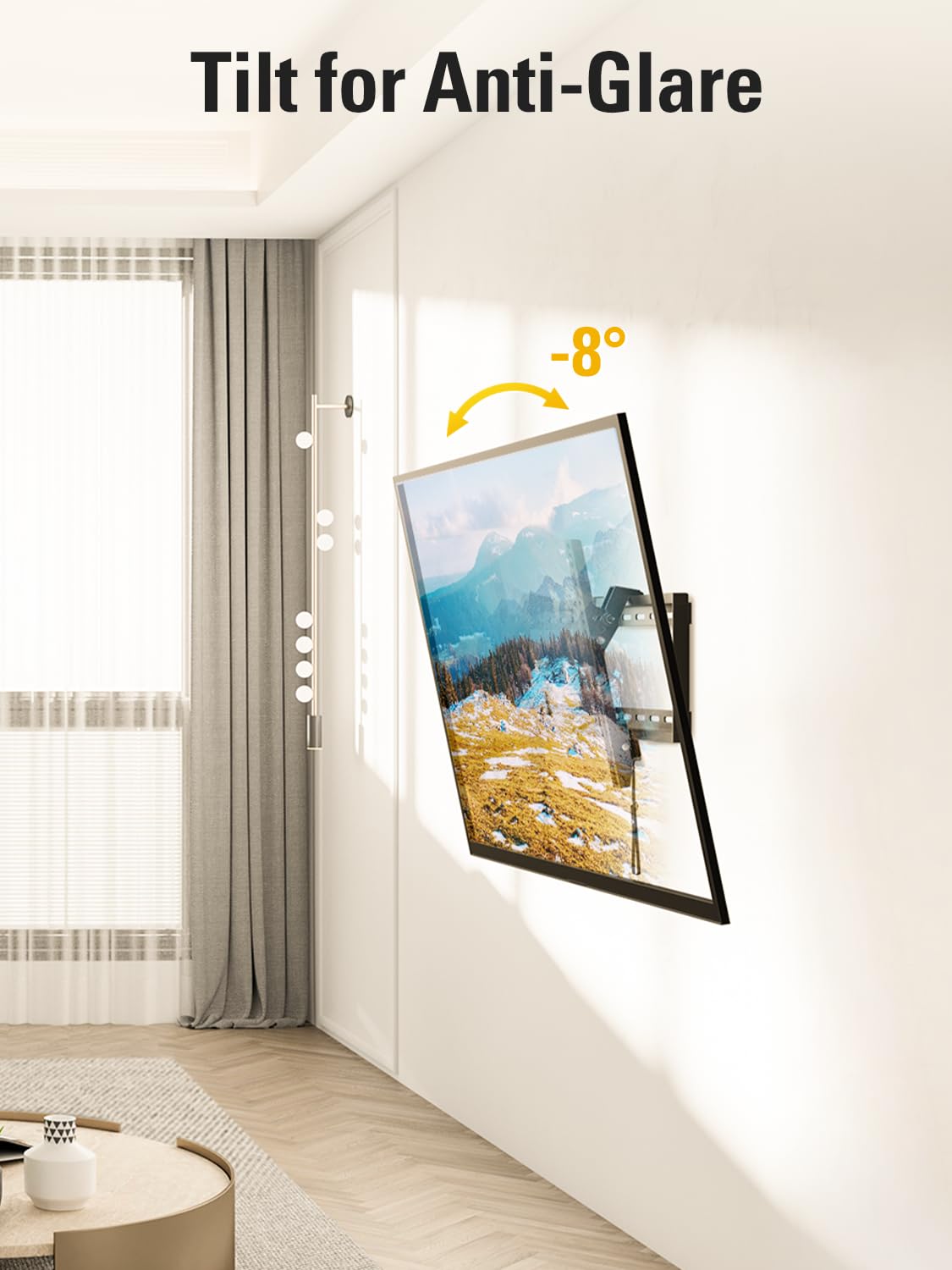 Mounting Dream MD2268-LK Low Profile Tilting TV Wall Mount, 37-75 Inch