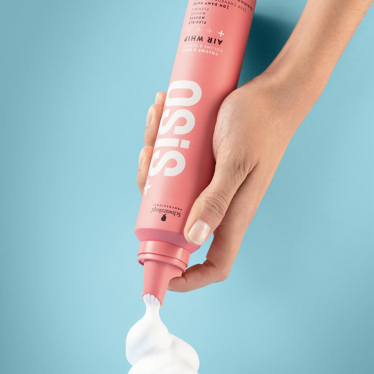 Schwarzkopf Professional OSiS+ Airwhip Volume Mousse, 200 mL