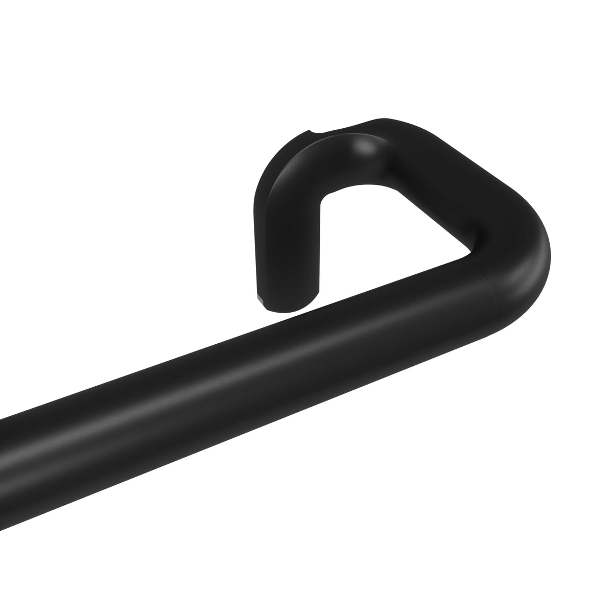 Umbra Twilight Curtain Rod Set, Wrap Around, 30 to 84 Inches, Black