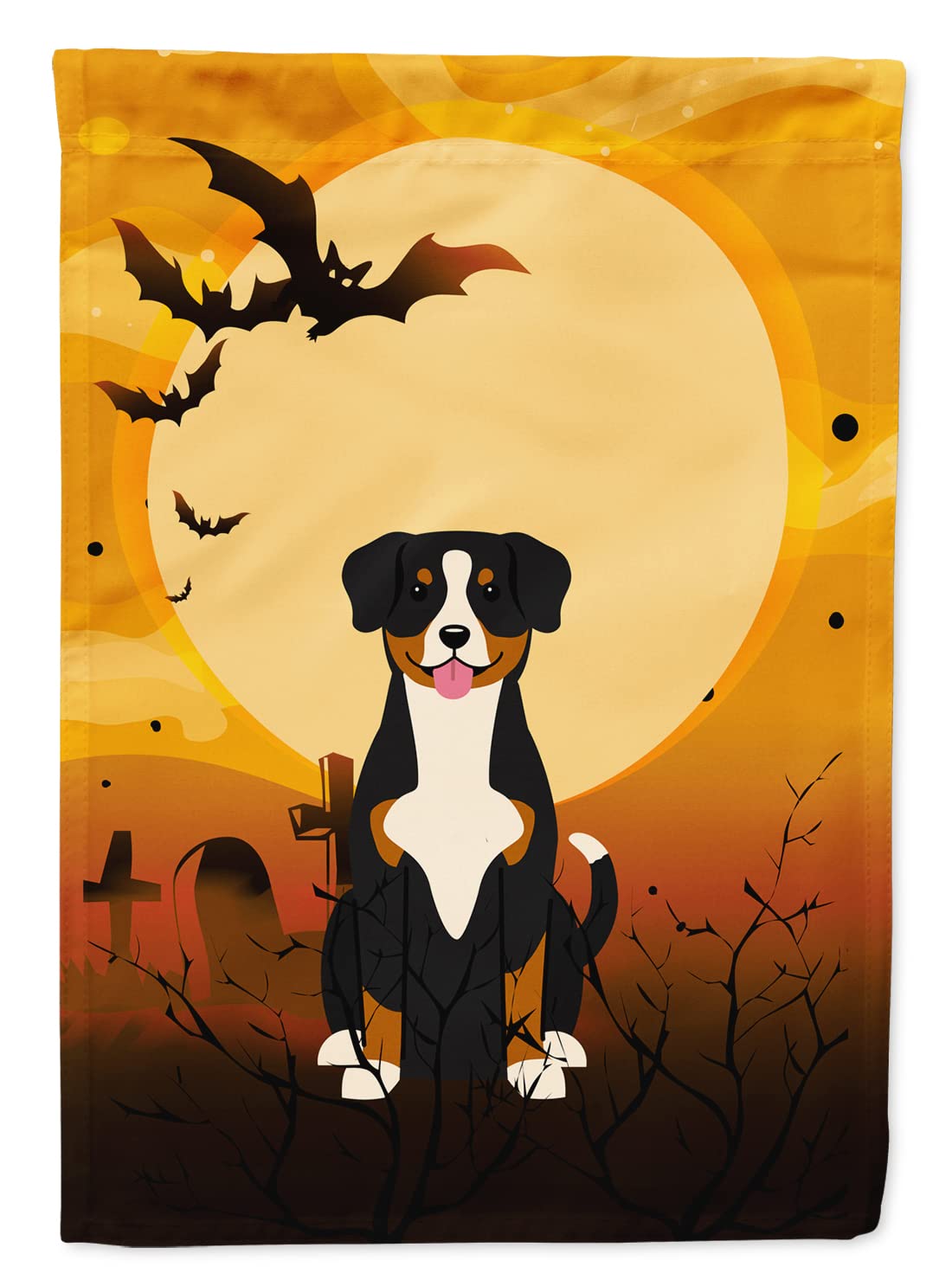 Caroline's Treasures BB4304GF Halloween Entlebucher Flag Garden Size, Small