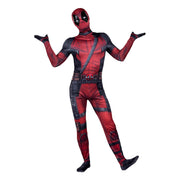Marvel Deadpool Adult Deluxe Zentai Costume, XXS