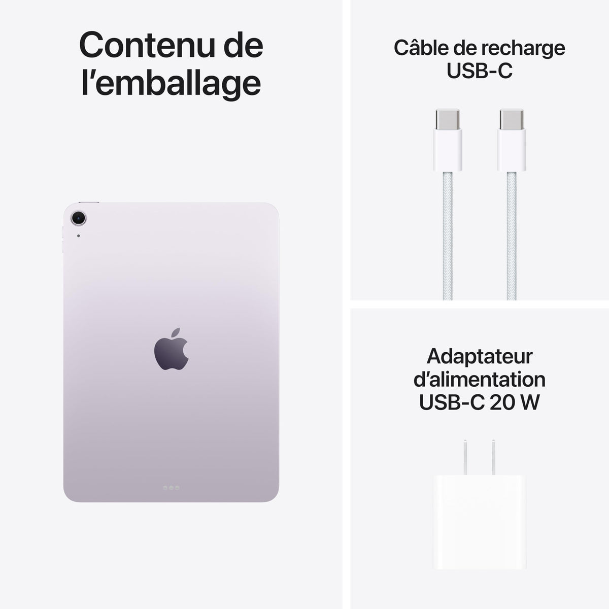 Apple iPad Air 11-inch with M4 Chip, Wi-Fi, 128GB, Purple