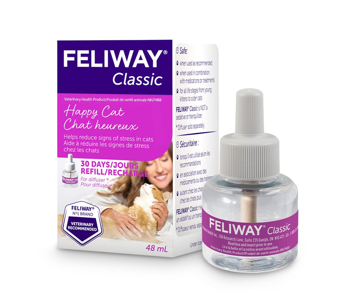 FELIWAY Classic Diffuser Refill, 48 ml
