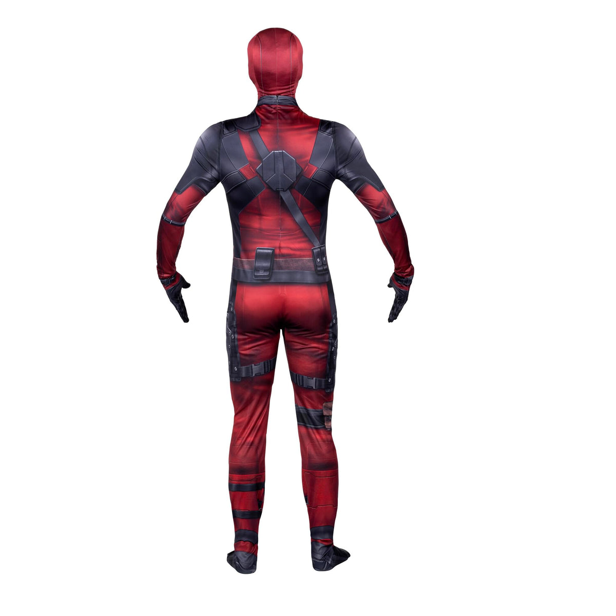 Marvel Deadpool Adult Deluxe Zentai Costume, XXS